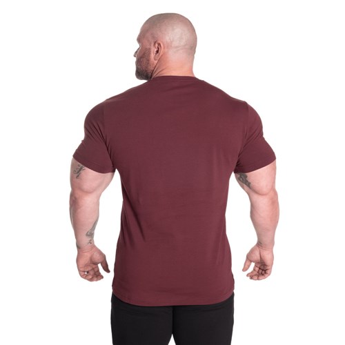 Gasp Classic tapered tee Vino Granate | 31794-YBLE