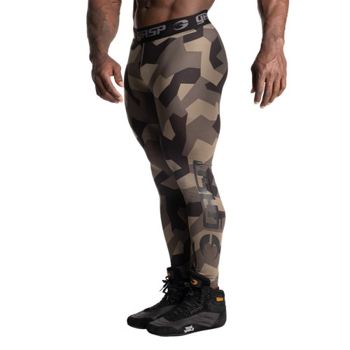 Gasp Core Tights Verdes Camuflados | 82475-EUFM