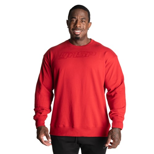 Gasp Division Crewneck Rojos | 72190-PRQC