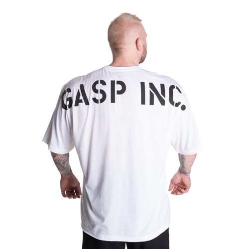 Gasp Division Iron Tee Blancos | 49051-SUZH