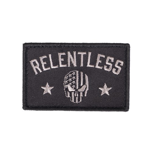 Gasp Embroidered Patch 8x5 Relentless | 24839-KJAD