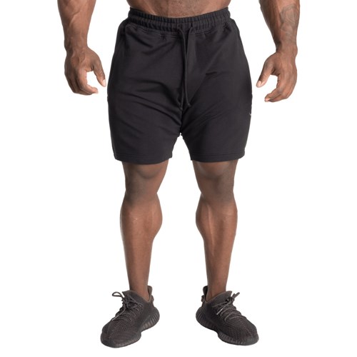 Gasp GASP Tapered Sweatshorts Negros | 94732-QYBJ