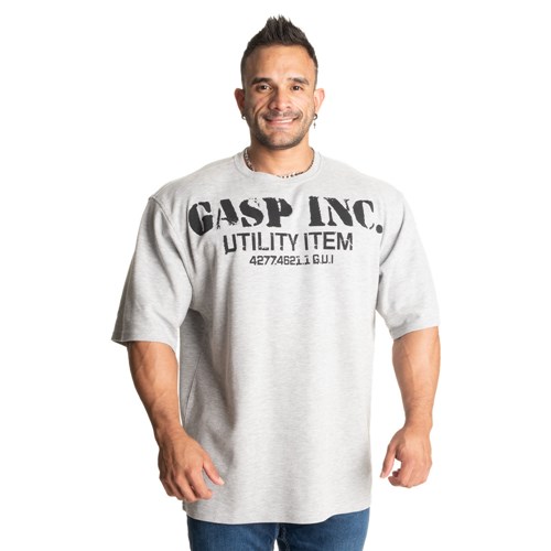 Gasp Iron Thermal Tee Grises | 82940-NAEI