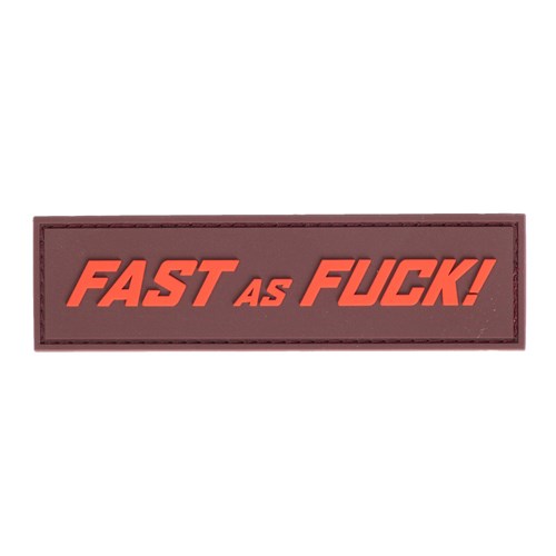 Gasp Rubber Patch 11x3 Fast as fuck | 24716-LPGI