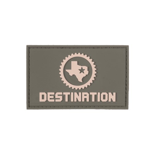 Gasp Rubber Patch 8x5 Destination | 47921-PATR