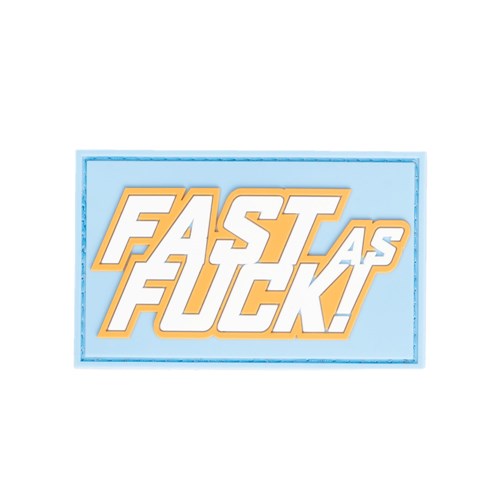 Gasp Rubber Patch 8x5 Fast as fuck | 13289-FCBS