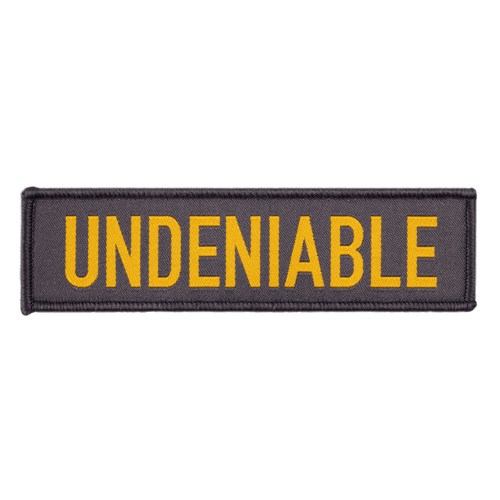 Gasp Woven Patch 11x3 Undeniable | 28943-ISZN