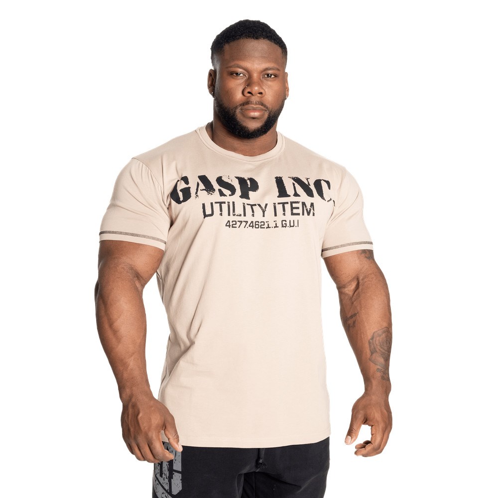 Gasp Basic utility tee Desert | 74396-UMPR