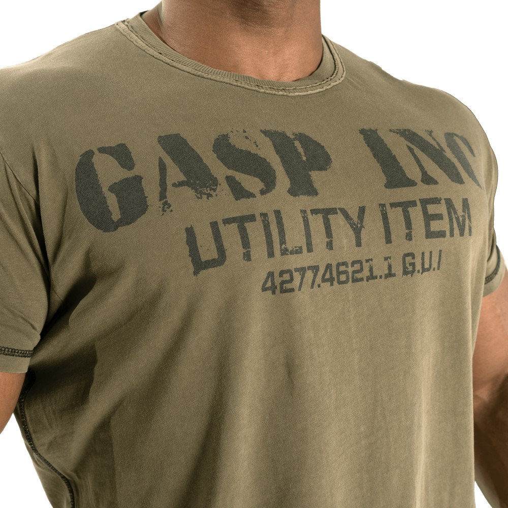 Gasp Basic utility tee Verdes | 13895-CFIH