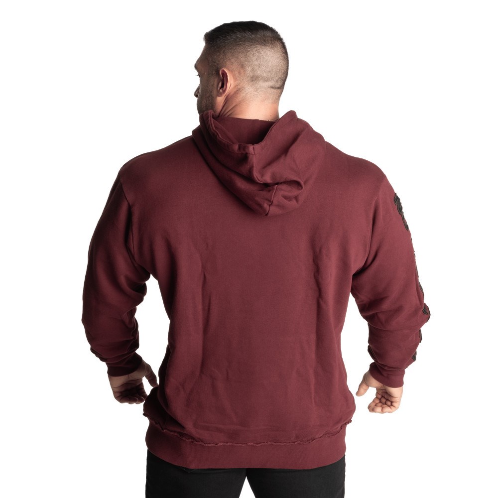 Gasp Distressed Hood Vino Granate | 72658-SNZY