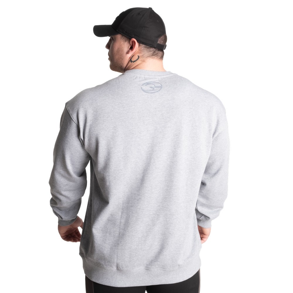 Gasp Division Crewneck Grises | 74628-DYFJ