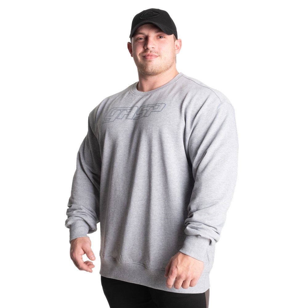 Gasp Division Crewneck Grises | 74628-DYFJ