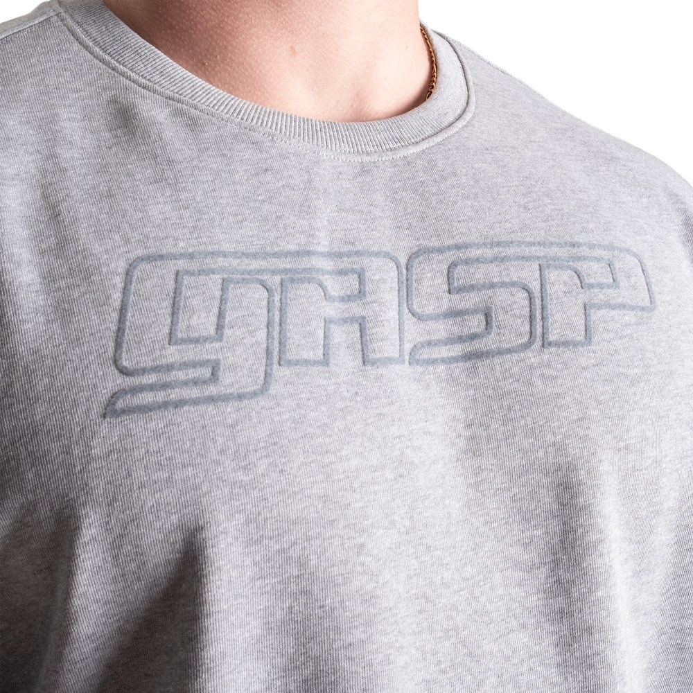 Gasp Division Crewneck Grises | 74628-DYFJ