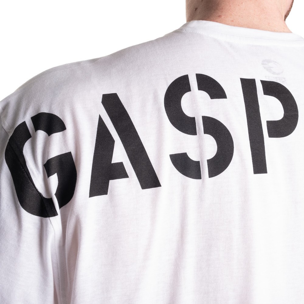 Gasp Division Iron Tee Blancos | 49051-SUZH