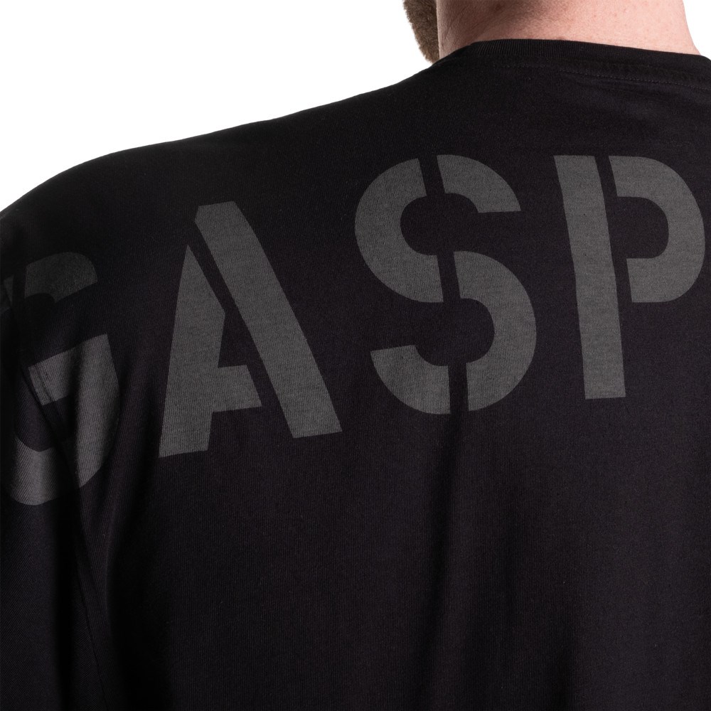 Gasp Division Iron Tee Negros | 31429-FHCY