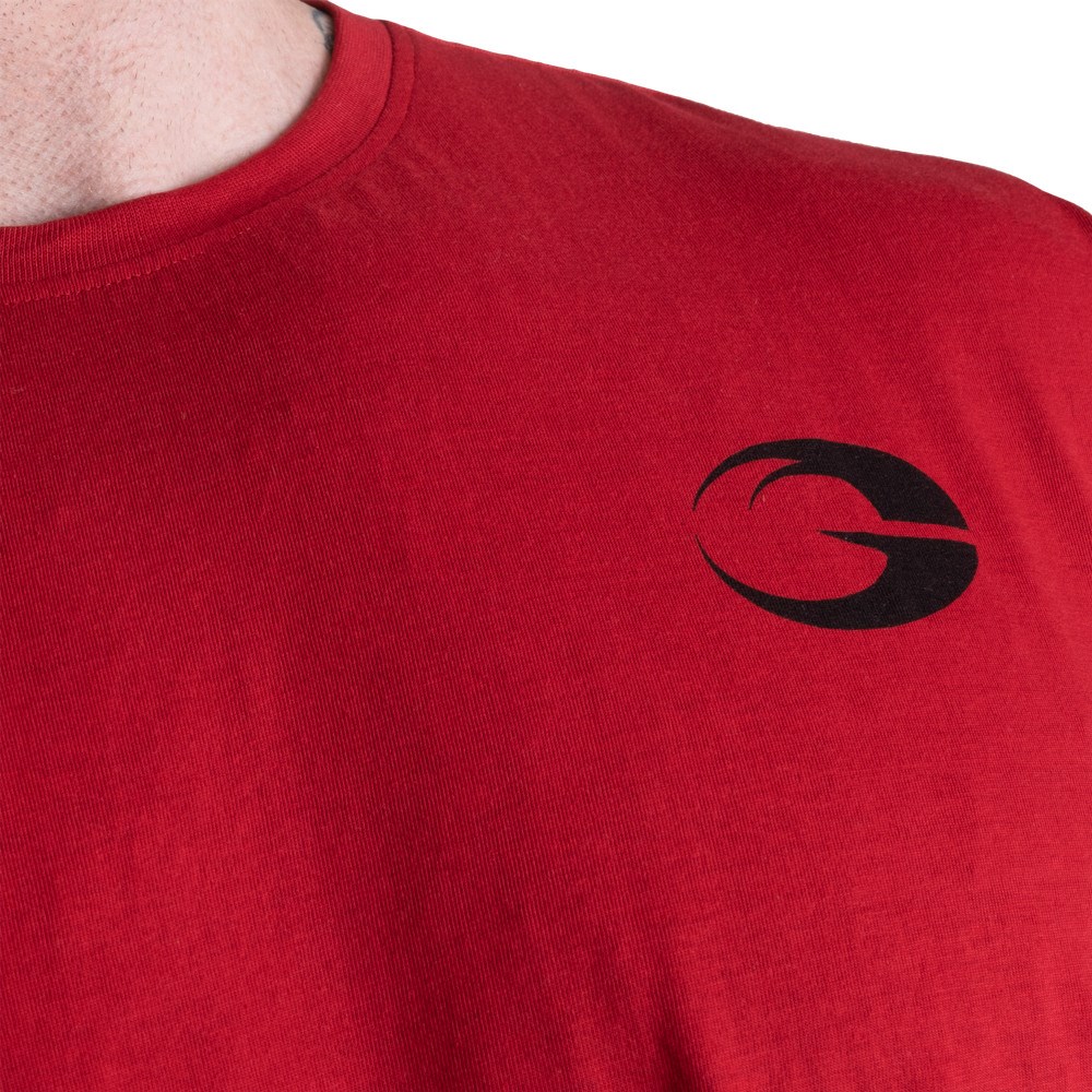 Gasp Division Iron Tee Rojos | 70432-EXVQ