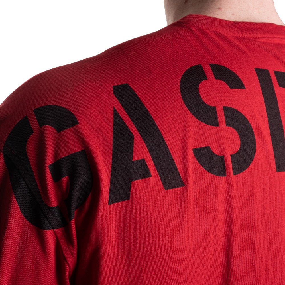 Gasp Division Iron Tee Rojos | 70432-EXVQ