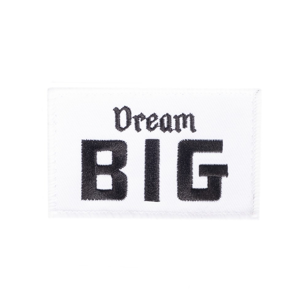 Gasp Embroidered Patch 8x5 Dream Big | 04317-IAZM