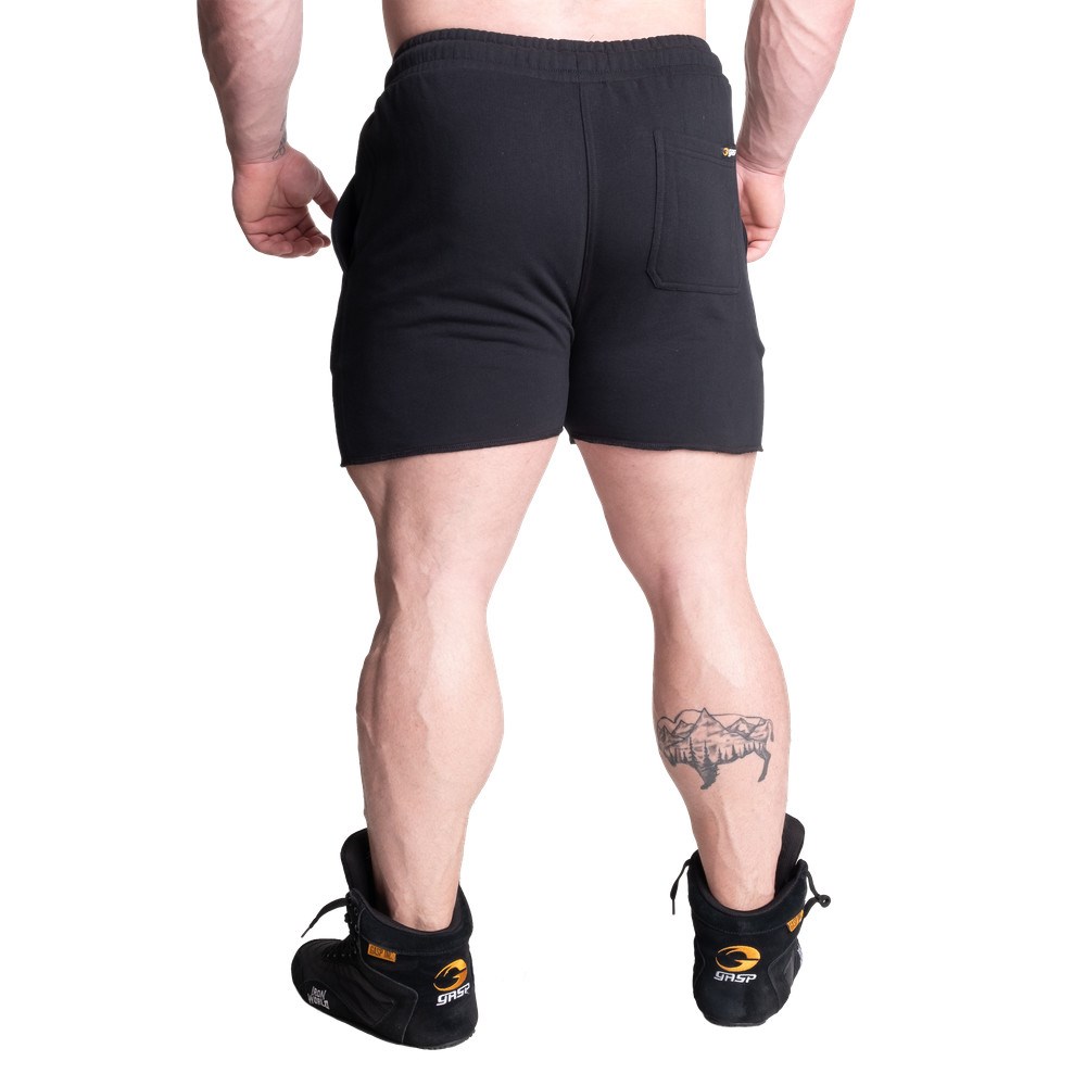 Gasp Era Shorts Negros | 72498-KTEX