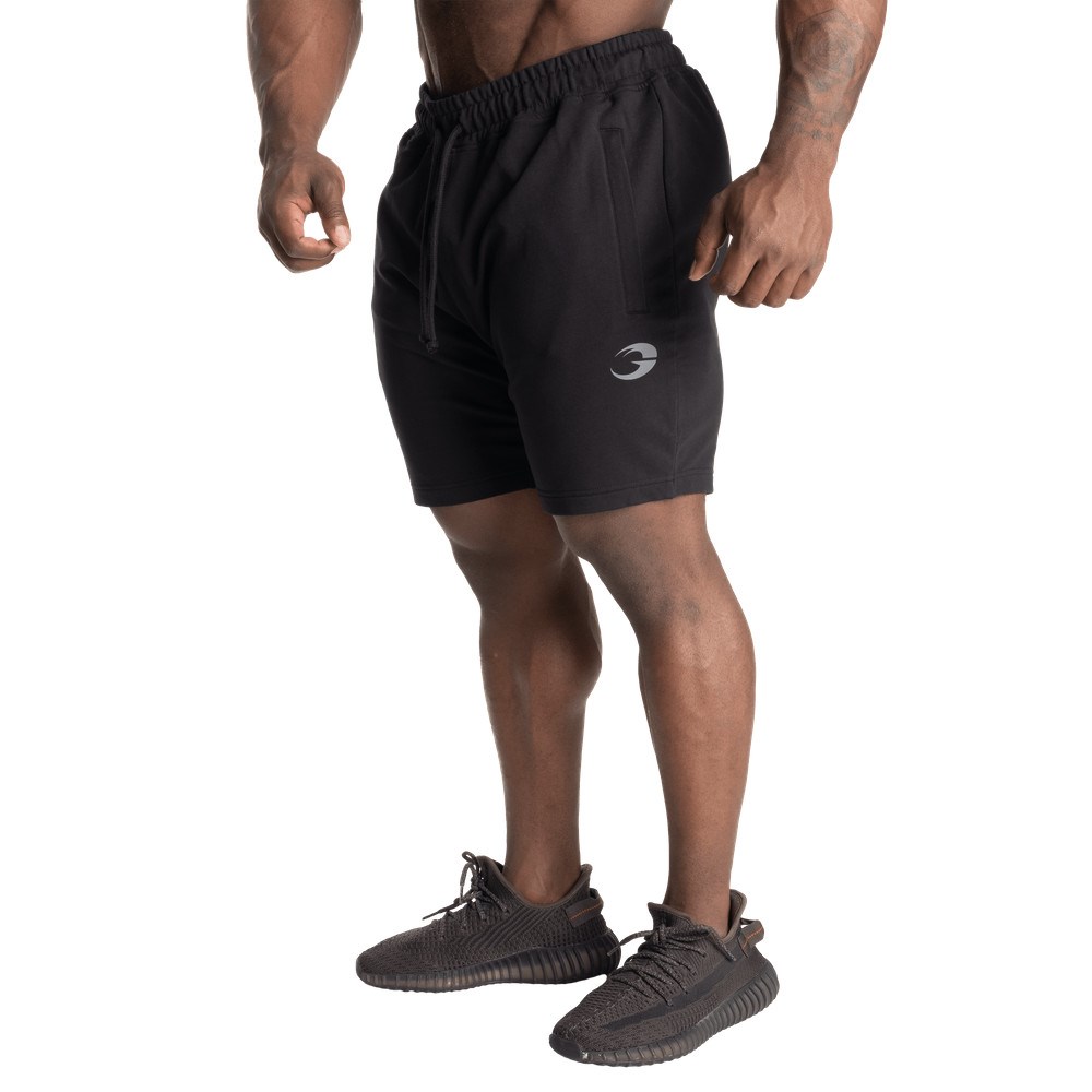 Gasp GASP Tapered Sweatshorts Negros | 94732-QYBJ