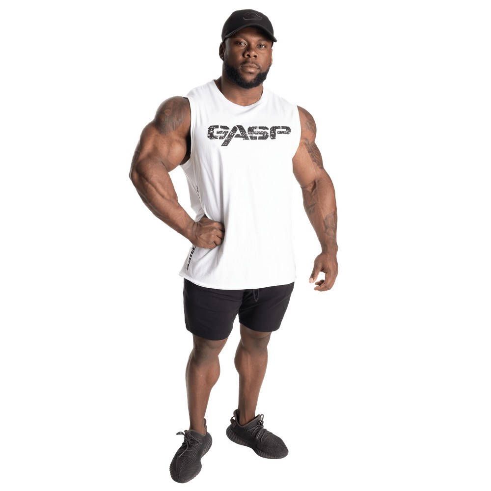 Gasp GASP Tapered Sweatshorts Negros | 94732-QYBJ