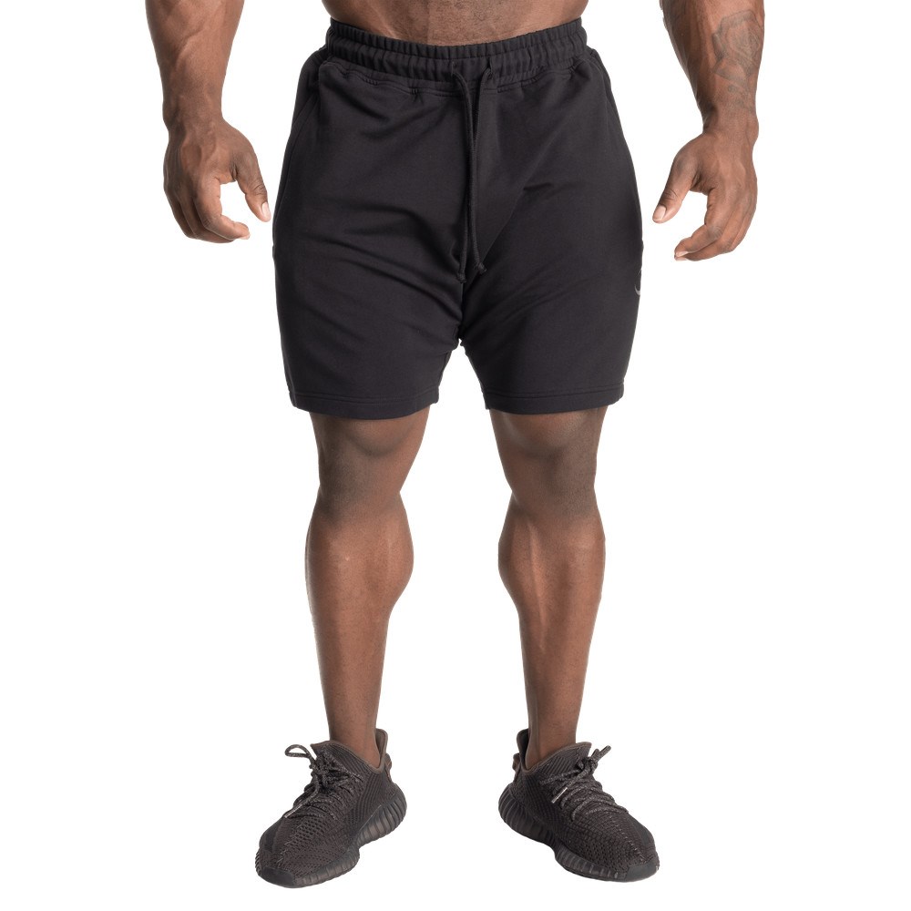 Gasp GASP Tapered Sweatshorts Negros | 94732-QYBJ