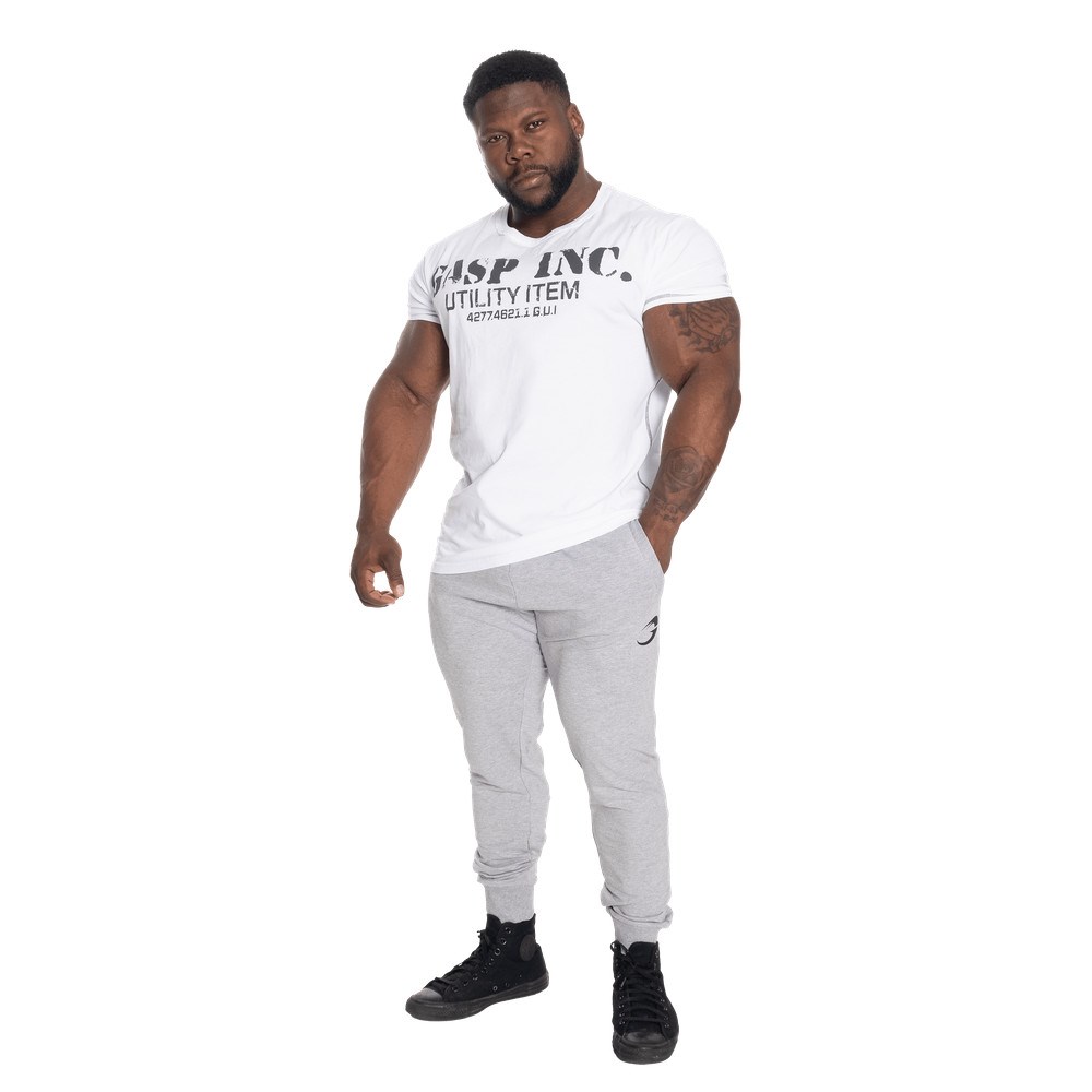 Gasp GASP Tapered joggers Grises Claro | 76403-JAKP