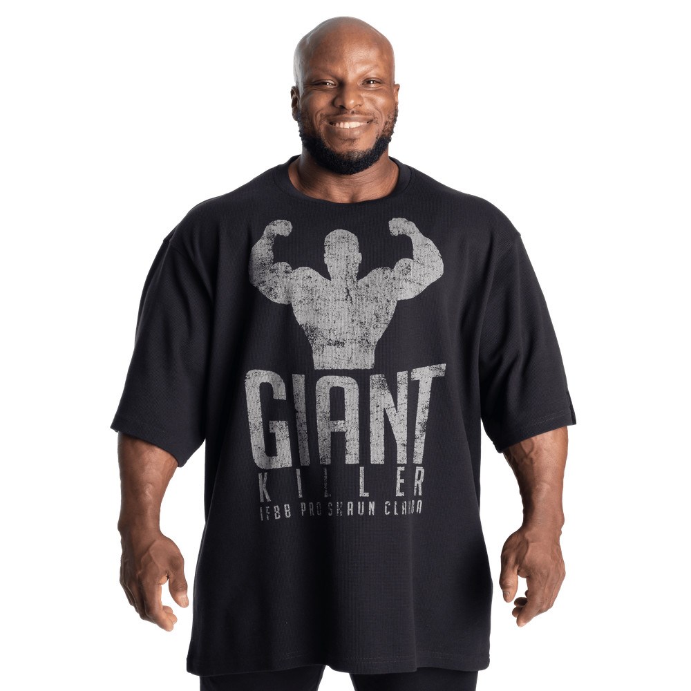 Gasp Giant Killer Iron Tee Asphalt | 20537-JVGP