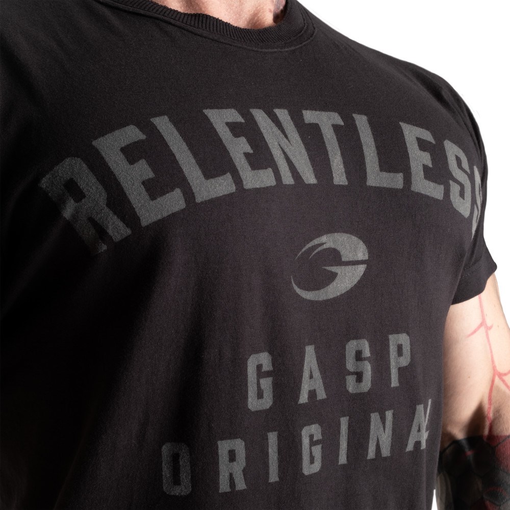 Gasp Relentless skull tee Negros | 82160-QZKT