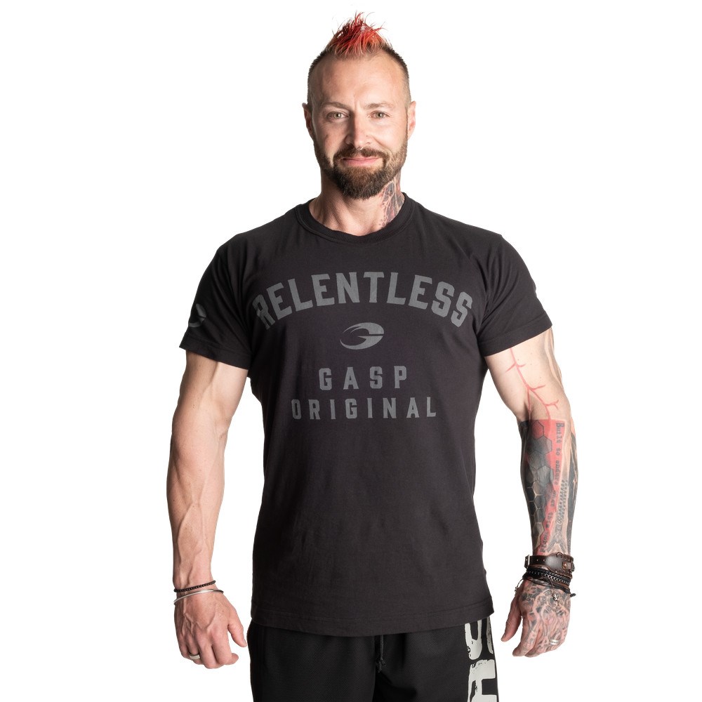 Gasp Relentless skull tee Negros | 82160-QZKT