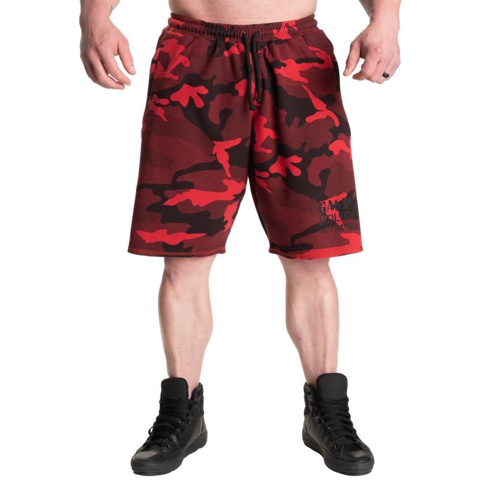 Gasp Thermal Shorts Rojos Camuflados | 56739-EDWC