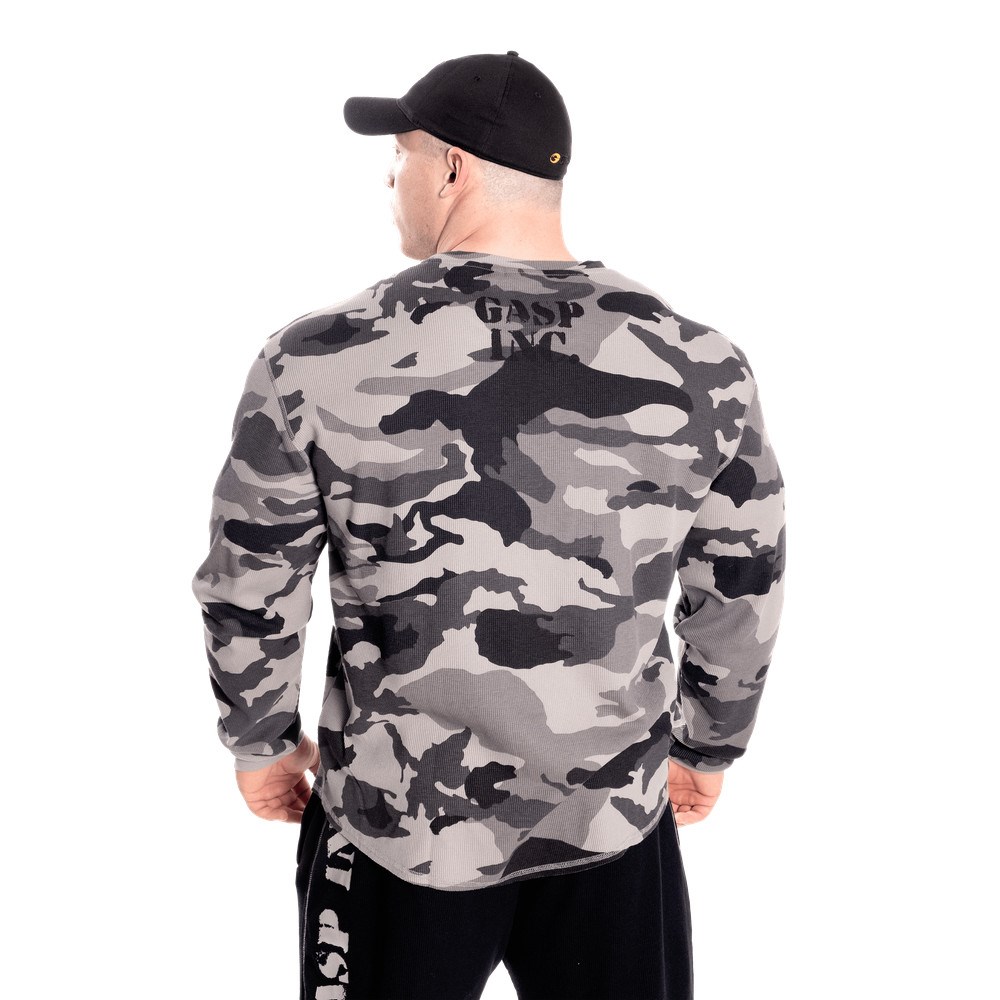 Gasp Thermal gym sweater Camuflados | 69041-TNCZ