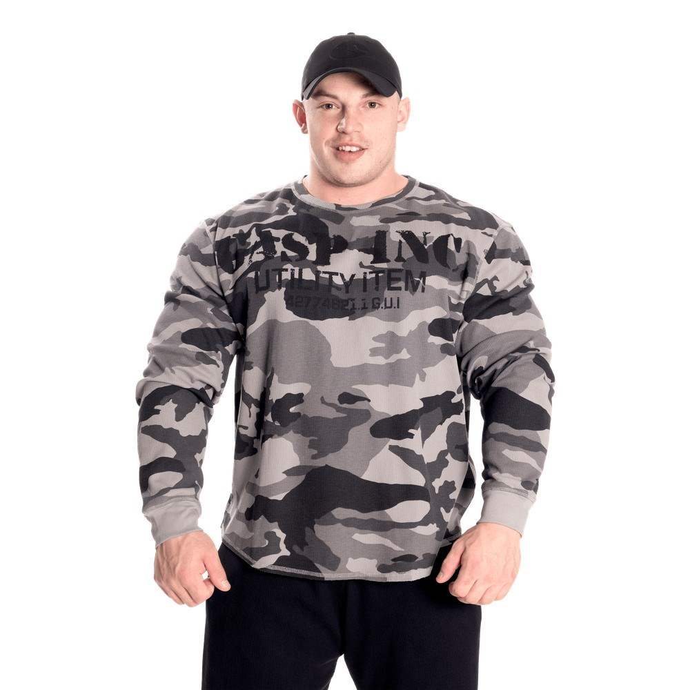 Gasp Thermal gym sweater Camuflados | 69041-TNCZ