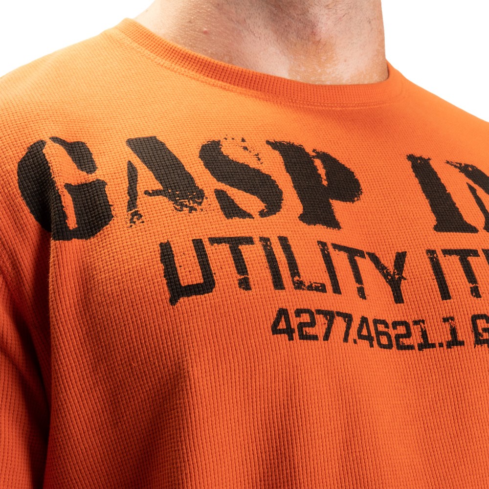 Gasp Thermal gym sweater Flame | 90671-MLZT