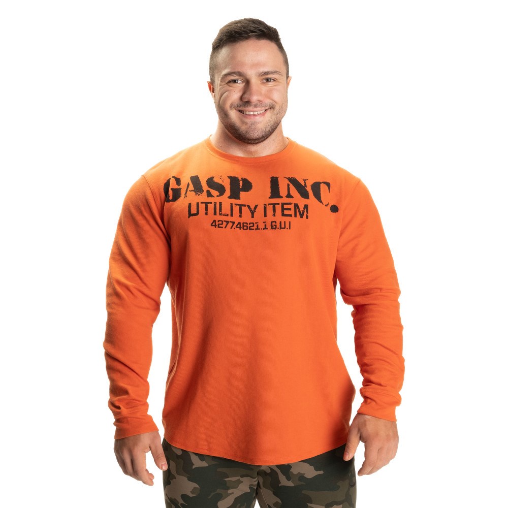 Gasp Thermal gym sweater Flame | 90671-MLZT