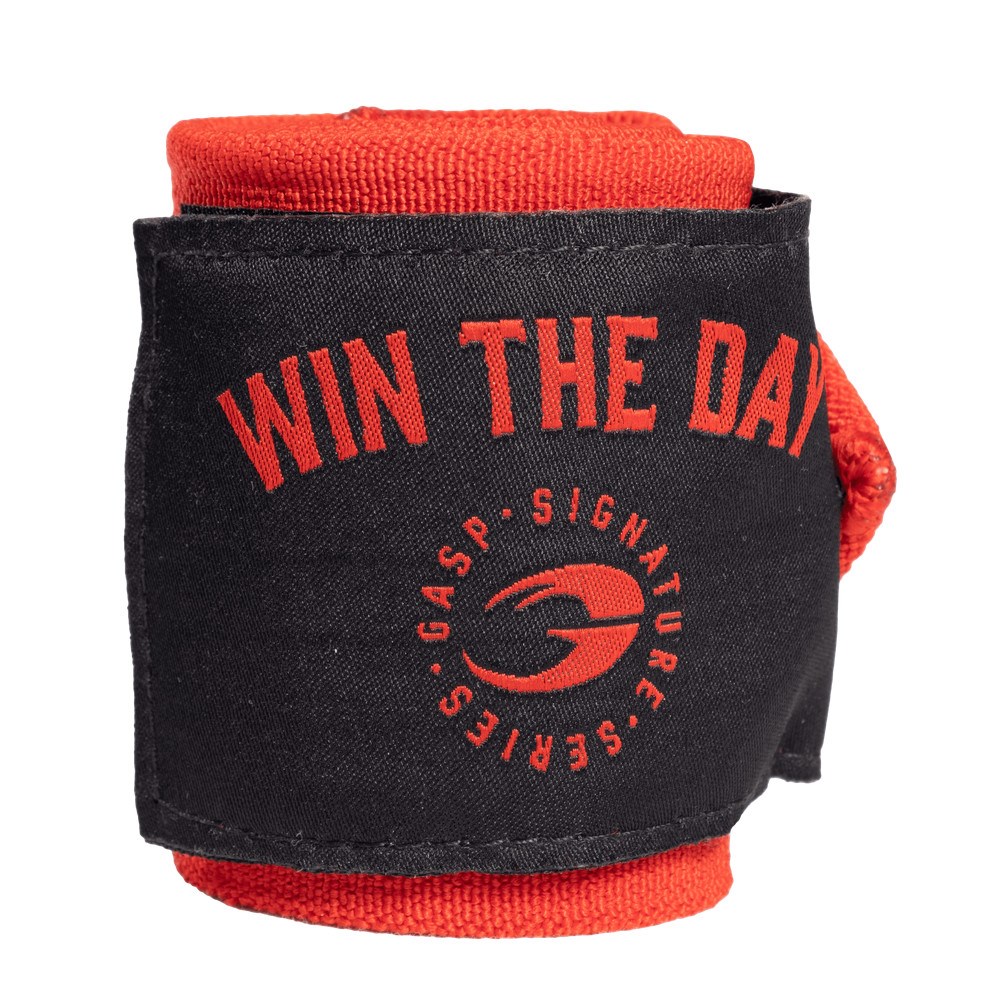 Gasp Win The Day Wrist Wraps 24" Rojos | 09468-JAKQ