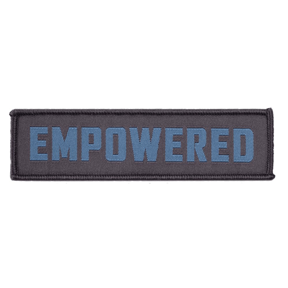 Gasp Woven Patch 11x3 Empowered | 21853-JEYS