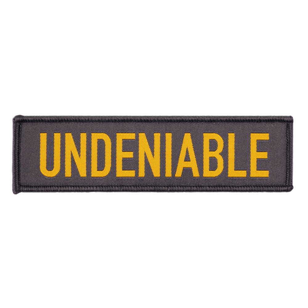 Gasp Woven Patch 11x3 Undeniable | 28943-ISZN