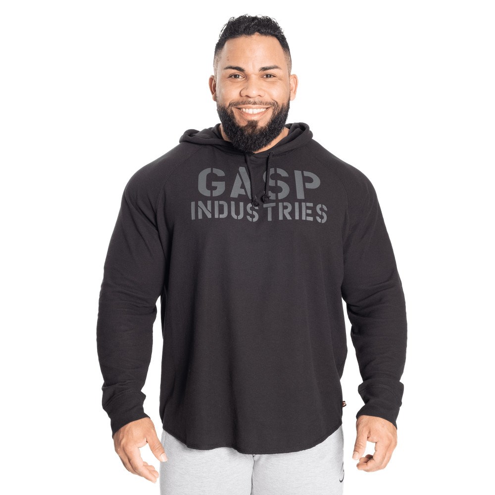 Gasp l/s thermal hoodie Negros Negros | 64938-AOVJ